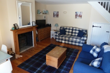 Sitting area, in which to relax and watch television